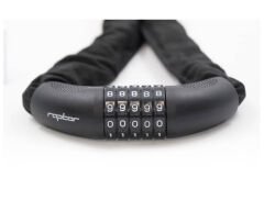 Raptor 6x900mm Şifreli Zincir Bisiklet Kilidi