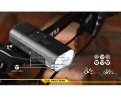 Moon Rigel Power S 3800 Lümen USB Şarjlı Bisiklet Ön Far