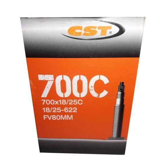 CST FV 80mm Presta 700x18-25C Yol Yarış Bisikleti İç Lastik Şambr