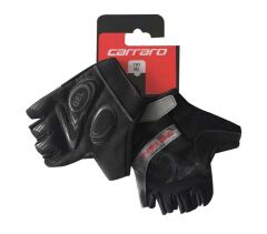 Carraro V7E Kısa Parmak Bisiklet Eldiveni Siyah S