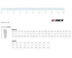 Sidi Shot 2 43 Numara Yol Bisikleti SPD Ayakkabısı Siyah