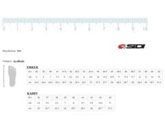 Sidi Shot 2 43 Numara Yol Bisikleti SPD Ayakkabısı Siyah