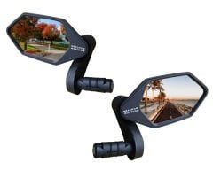 Meachow ME022-B Mavi Lens Sağ + Sol Bisiklet Ayna Takımı