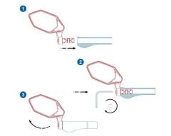Meachow ME022-B Mavi Lens Sağ + Sol Bisiklet Ayna Takımı