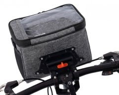Procyle PC-710 Gri Tak Çıkar Bisiklet Gidon Çantası