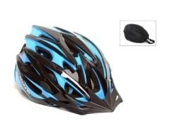 Sedona Mv 29 Plus Mavi Siyah Çantalı Bisiklet Kaskı XL