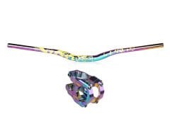 Lunje Rainbow Sarı Alüminyum 780mm Bisiklet Gidon Boğaz Seti