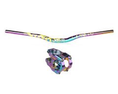 Lunje Rainbow Sarı Alüminyum 780mm Bisiklet Gidon Boğaz Seti