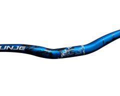 Lunje Mavi Alüminyum 780mm Bisiklet Gidon Boğaz Seti