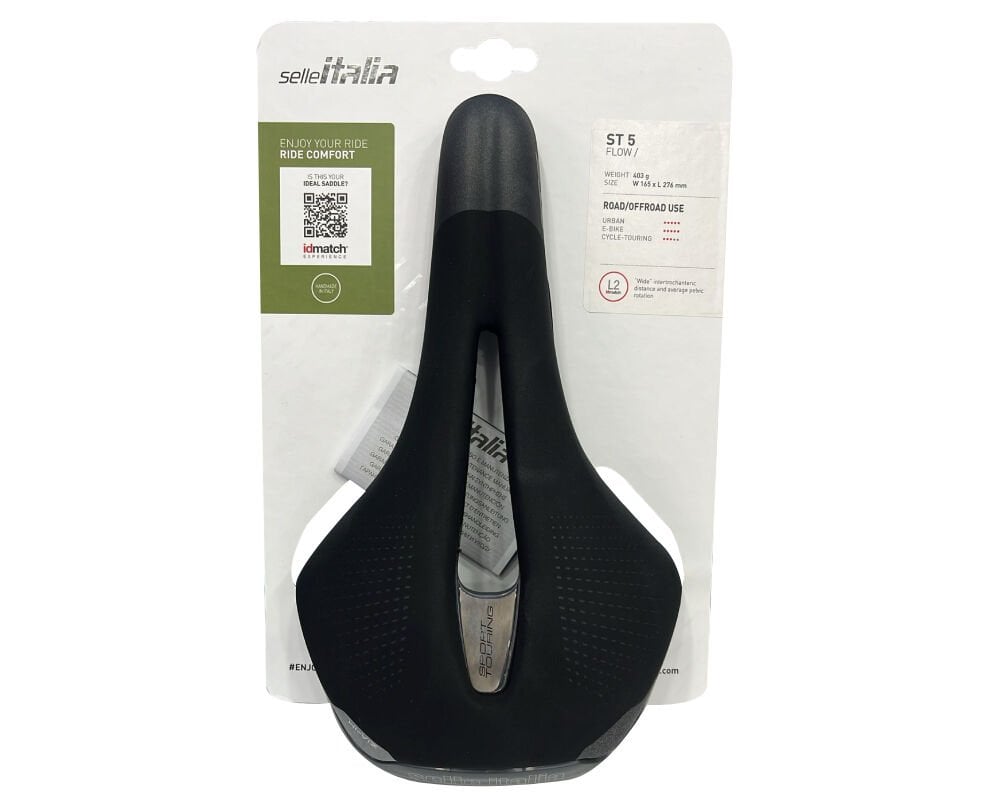 Selle Italia ST5 Flow Jelli Bisiklet Selesi 165x276mm L2
