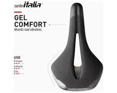 Selle Italia ST5 Flow Jelli Bisiklet Selesi 165x276mm L2