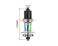 Hassns Pro 7 Rainbow 32H Arka Bisiklet Jant Göbeği
