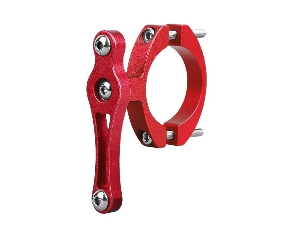 Lunje Kırmızı Bisiklet Matara Kafesi Bağlantı Aparatı Alüminyum