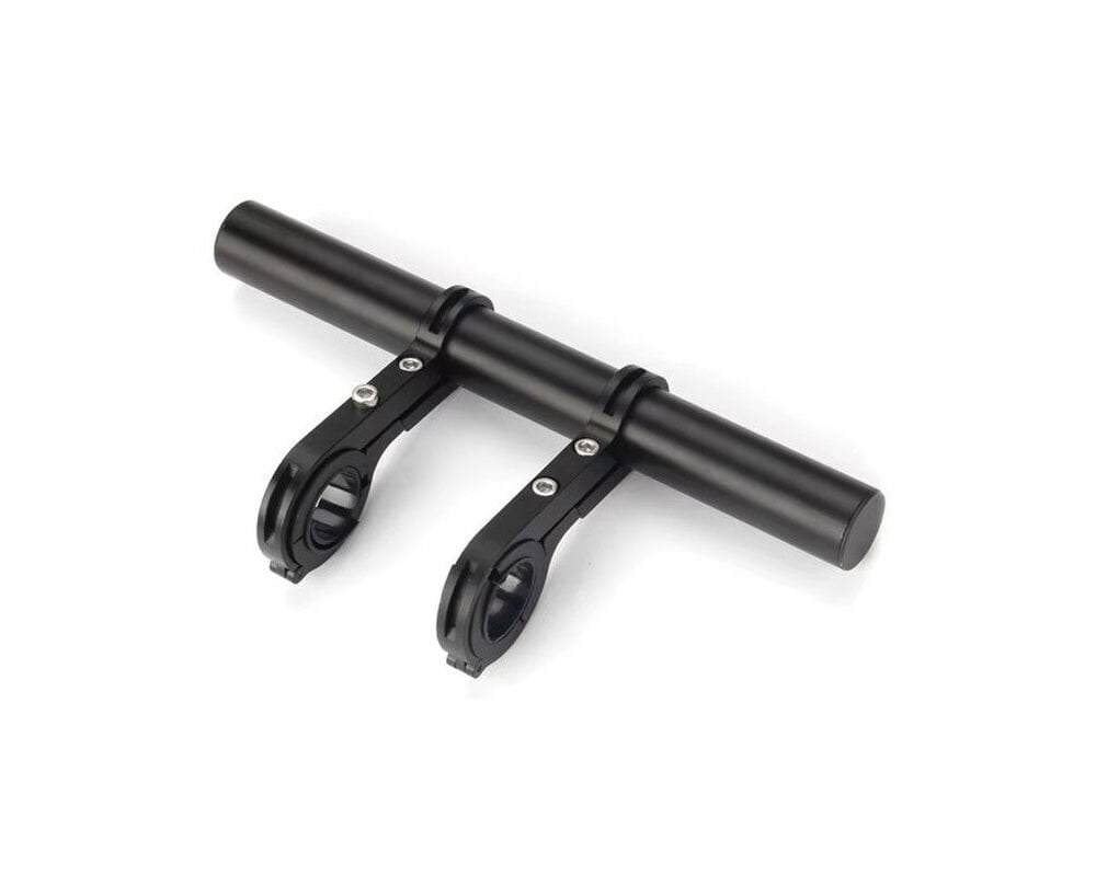 Lunje Siyah Bisiklet Scooter Gidon Aksesuar Uzatma Aparatı