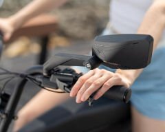 Meachow ME015-B Büyük Mavi Lens Sol Bisiklet Aynası