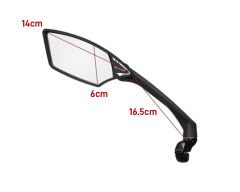 Meachow ME009-B Mavi Lens Sol Bisiklet Aynası
