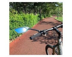 Meachow ME009-B Mavi Lens Sol Bisiklet Aynası