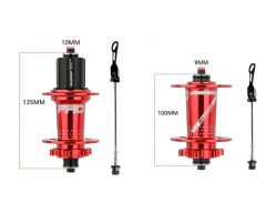 Hassns Pro 7 Kırmızı 36H Bisiklet Jant Göbek Seti
