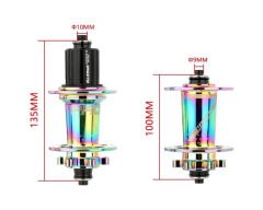 Hassns Pro 7 Rainbow 36H Bisiklet Jant Göbek Seti