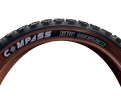 Compass 20x4.0 3mm Zırhlı Dişli Fat Bike Bisiklet Dış Lastik Amber