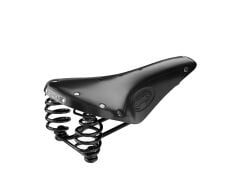 Brooks Flayer Siyah Yaylı Deri Bisiklet Selesi 175mm