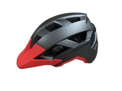 Asistan KS-30 M 55-58cm Titanyum Kırmızı Bisiklet Kaskı
