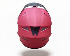 Asistan KS-05 Fullface Kırmızı M 57-58cm Bisiklet Kaskı
