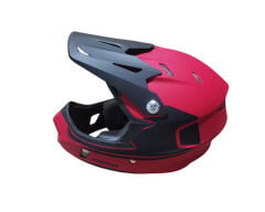 Asistan KS-05 Fullface Kırmızı M 57-58cm Bisiklet Kaskı
