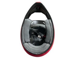 Asistan KS-05 Fullface Kırmızı L 59-60cm Bisiklet Kaskı