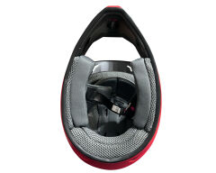 Asistan KS-05 Fullface Kırmızı L 59-60cm Bisiklet Kaskı