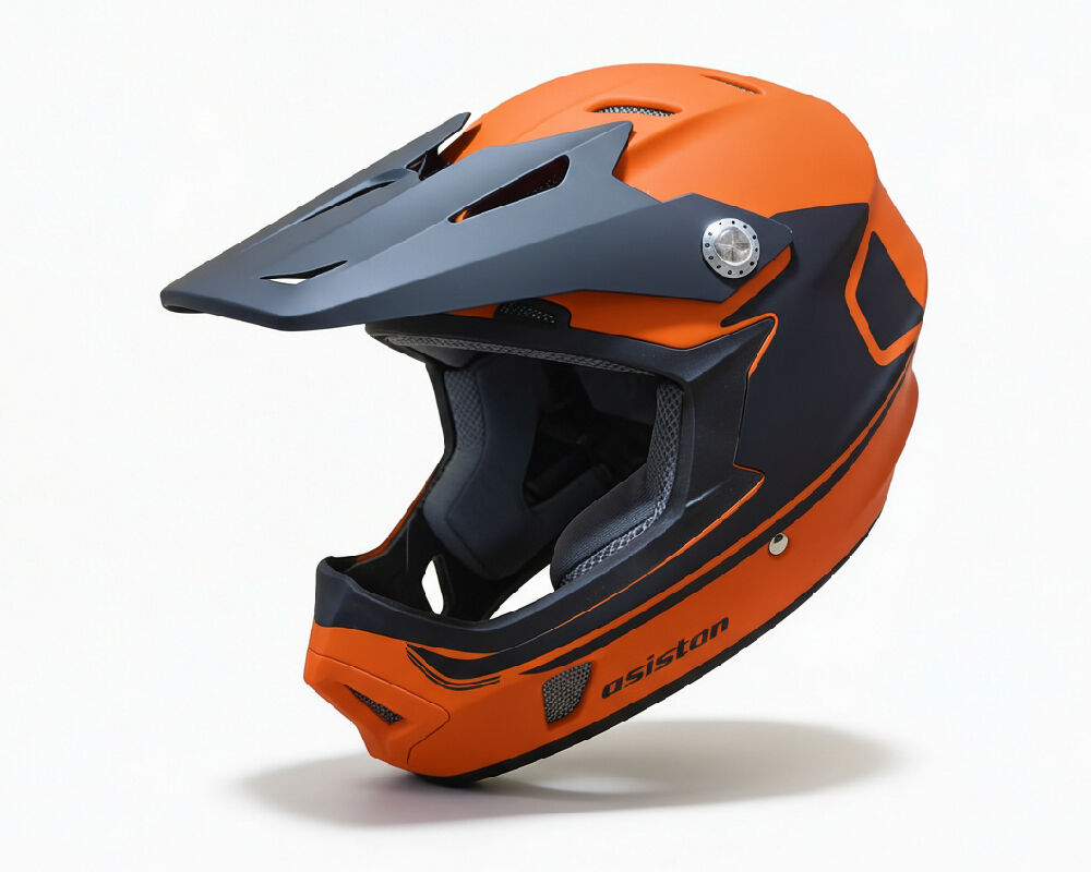 Asistan KS-05 Fullface Turuncu L 59-60cm Bisiklet Kaskı