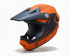 Asistan KS-05 Fullface Turuncu L 59-60cm Bisiklet Kaskı