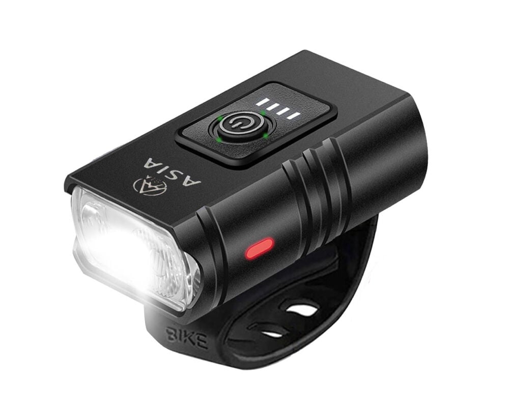 Asia MX 660 400lm USB Şarjlı Bisiklet Ön Far Aydınlatma