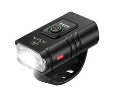 Asia MX 660 400lm USB Şarjlı Bisiklet Ön Far Aydınlatma