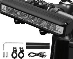 Asia MX 620 1400lm USB Şarjlı Bisiklet Ön Far Aydınlatma