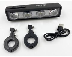 Asia MX 690 1600lm USB Şarjlı Bisiklet Ön Far Aydınlatma