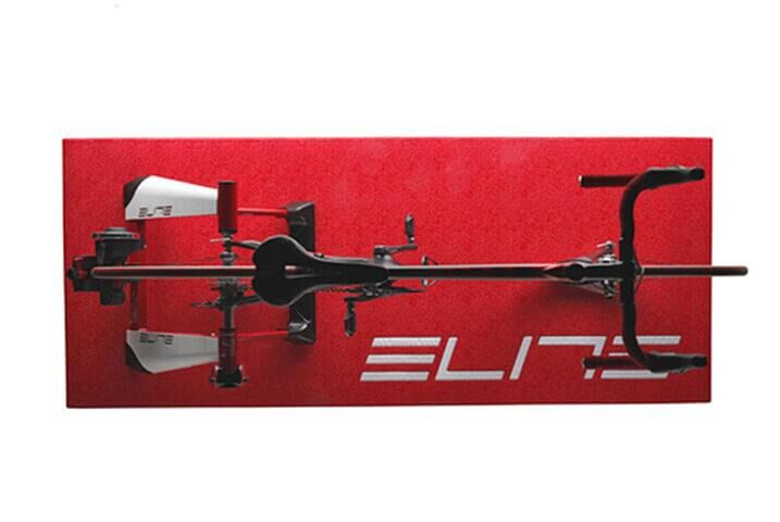 Elite Bisiklet Trainer Halısı Matı Kırmızı