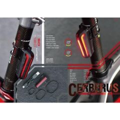 Moon Cerberus Arka Işık Stop 150 Lümen USB Şarjlı