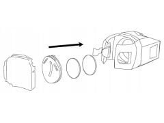 Zozo Silikon Çakar Far Seti