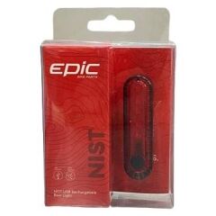 Epic Nist USB Şarjlı Bisiklet Arka Stop Işığı
