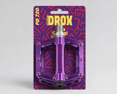 Asistan Drox Mor PD 720 Rulmanlı Alüminyum Bisiklet Pedalı