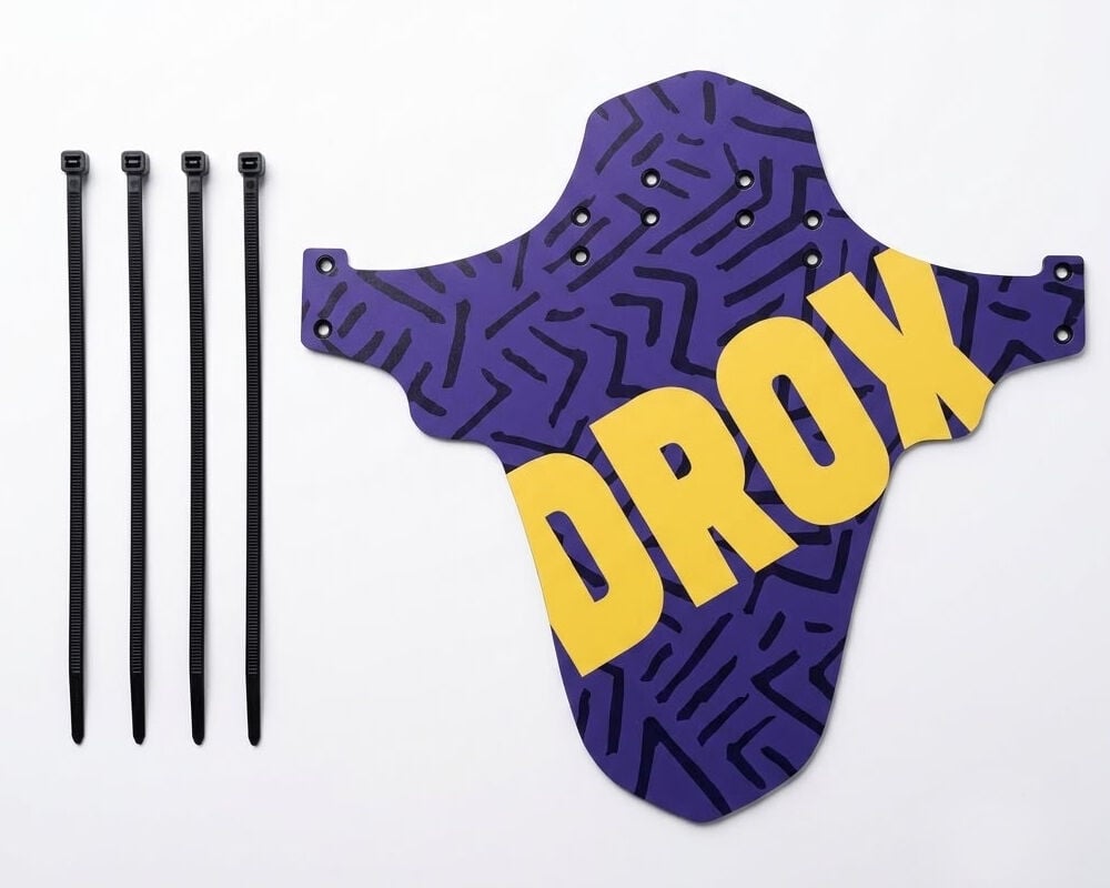 Asistan Drox Mor Bisiklet Kadro ve Maşa Plastik Çamurluk