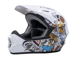 Raptor Gravity Fullface S 55-56cm Toxic Mind Bisiklet Kaskı