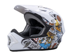Raptor Gravity Fullface S 55-56cm Toxic Mind Bisiklet Kaskı