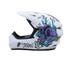 Raptor Gravity Fullface L 59-60cm Varsity Chaos Bisiklet Kaskı
