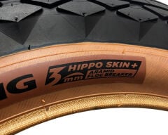 Chaoyang 20x4.00 3mm Zırhlı Amber Fat Bike Bisiklet Lastik Seti