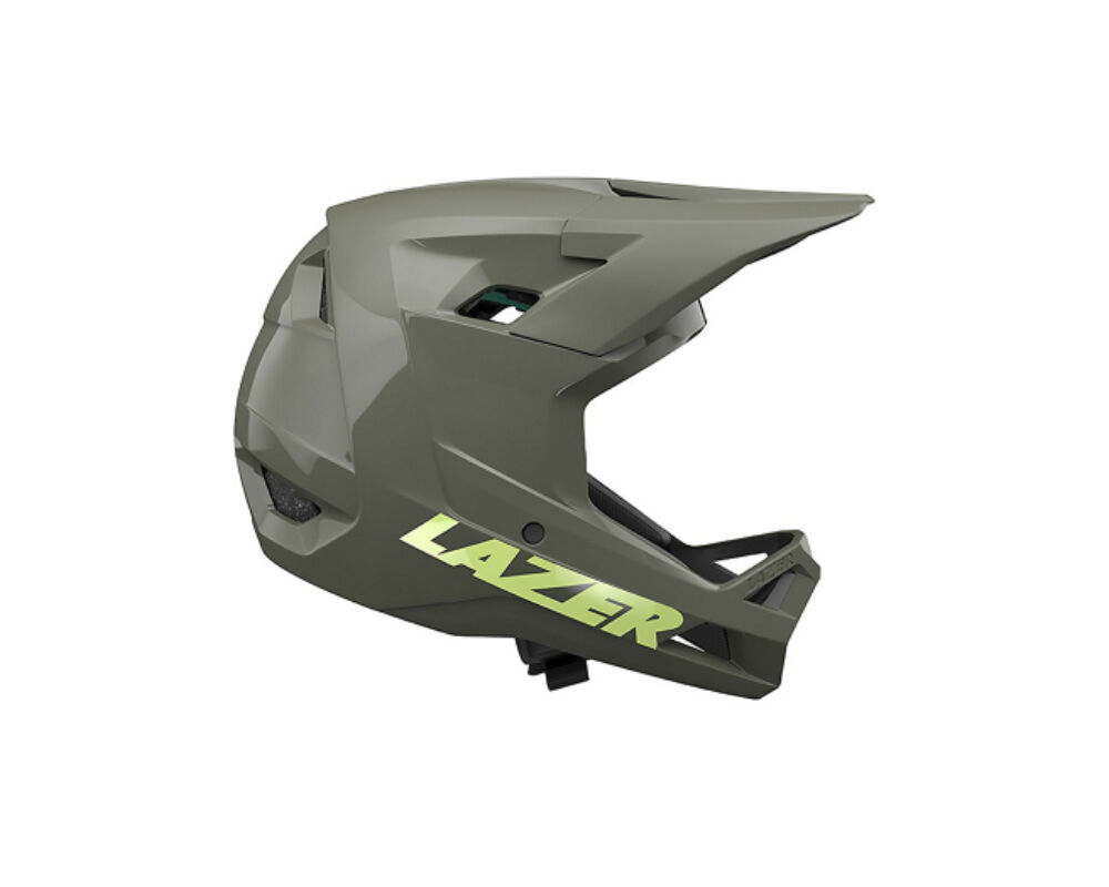 Lazer Chase KinetiCore 58-60cm L Mat Yeşil Fullface Kask