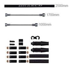 Brakco HBS-R-02 Yol Çelik Fren Teli Teflonlu Dış Kablo Seti