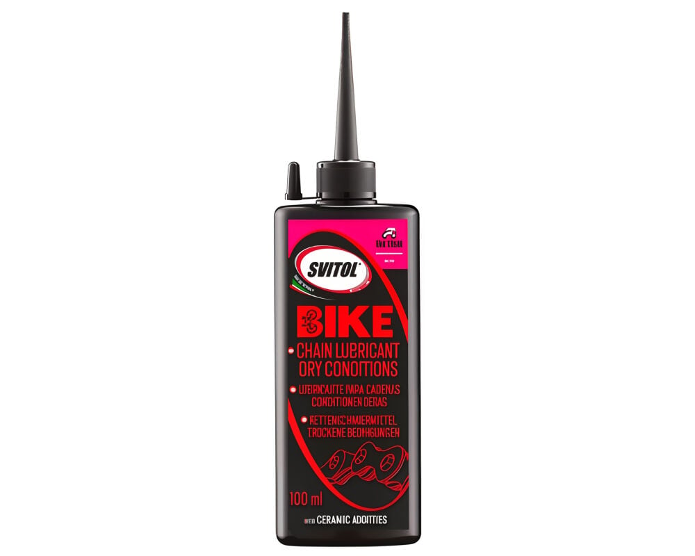 Svitol Seramik Kaplamalı Kuru Ortam Bisiklet Zincir Yağı 100ml