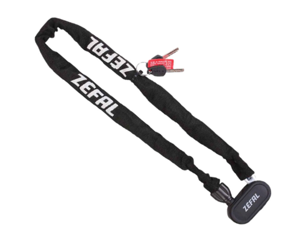 Zefal K-Traz M8 6mm Zincir Anahtarlı Bisiklet Kilidi